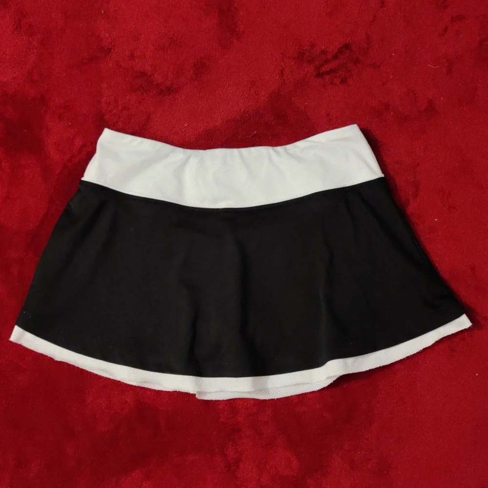 Callaway Golf Tennis Running Walking Skirt Black White Size Medium - Picture 2 of 12